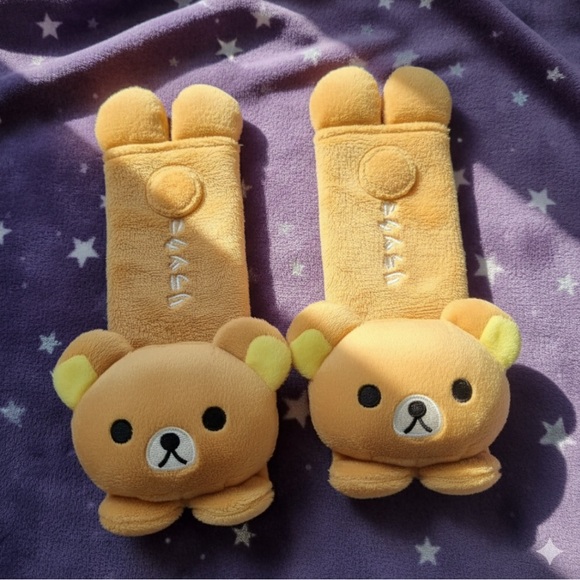 Rilakkuma Seatbelt Covers (Set of 2) - Picture 4 of 9